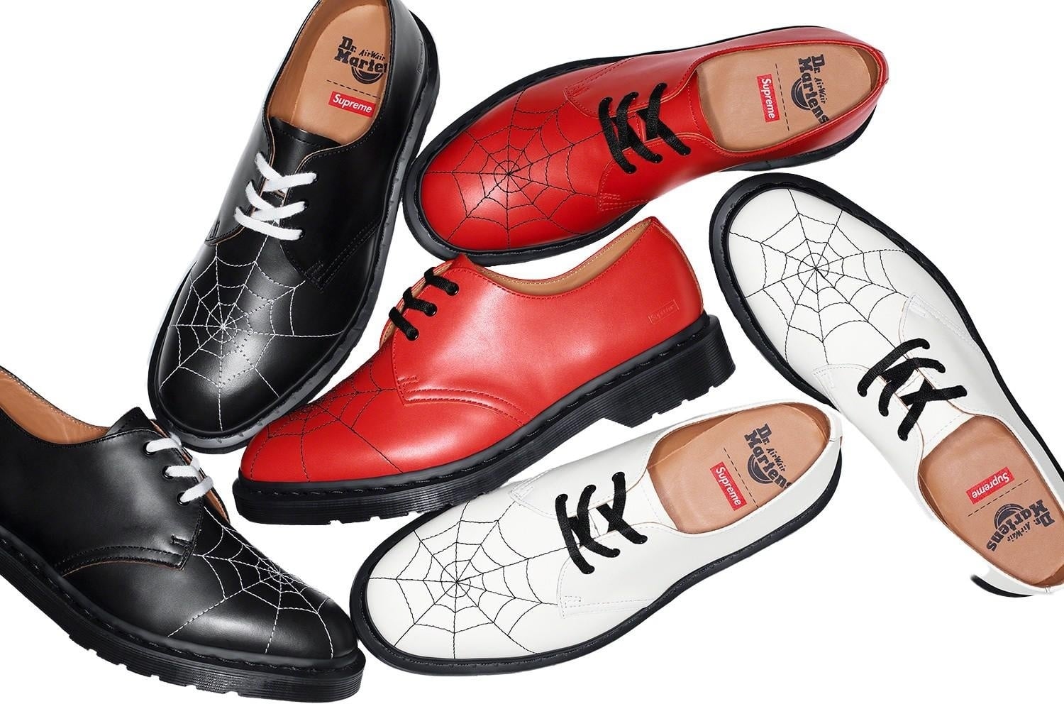 Supreme®/Dr. Martens® Spiderweb 3-Eye Shoe